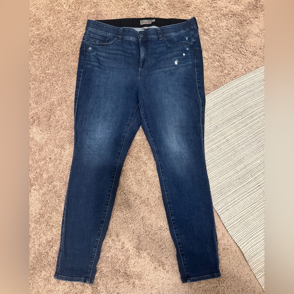 Torrid Indigo Bombshell Skinny Jeans